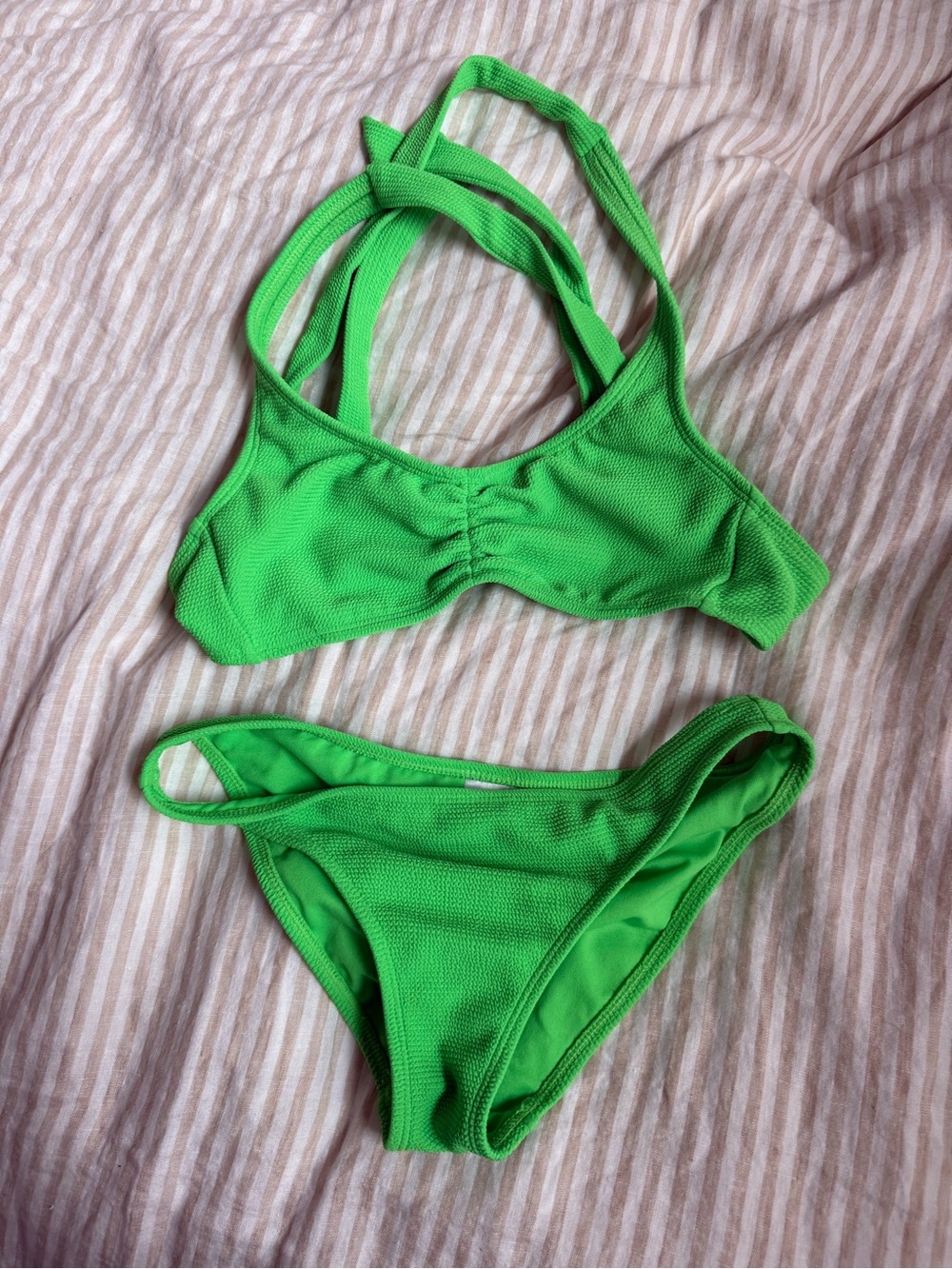Target Green bikini set in size S